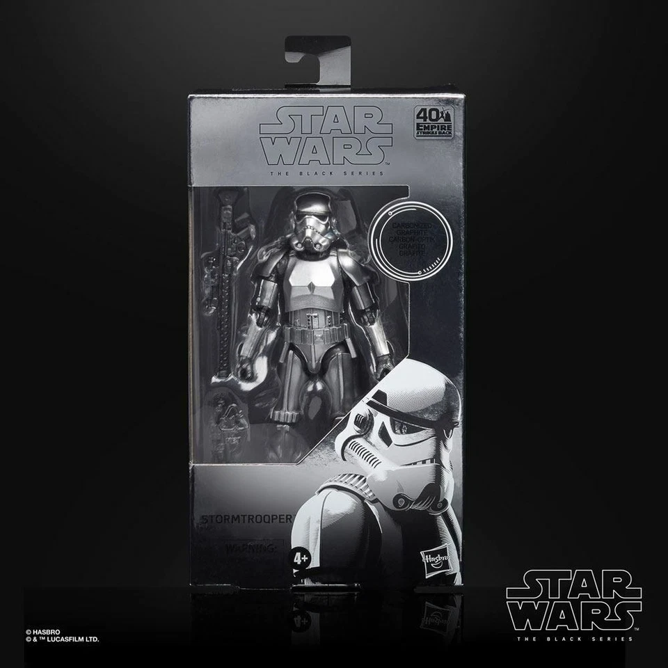 Star Wars Black Series Carbonized Stromtrooper Hasbro Action Figure 2020 15cm