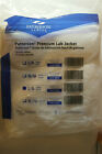 NEW PATTERSON DENTAL PREMIUM LAB JACKET 10 PACK 058-5844 SIZE l/g WHITE (LO)