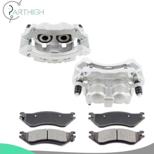 2x Rear Brake Calipers + 4x Ceramic Pad Kit For 2006 Dodge Ram 1500 - Picture 1 of 8