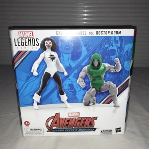 Marvel Legends Avengers 60th Anniversary Captain Marvel vs Dr. Doom! Sealed! - Picture 1 of 4