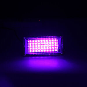 LED UV Stage Blacklight Ultraviolet Flood Effect Light DJ Disco Acces 50w 395nm