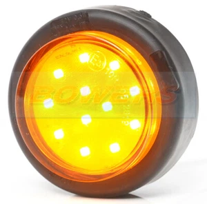 WAS W238 COMPACT KLEINE LED HINTEN RUNDE BLINKLEUCHTE LAMPE NUR 60mm DURCHMESSER - Bild 1 von 3