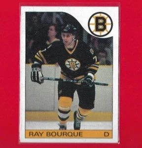 1985-86 Topps Ray Bourque Card, Boston Bruins HOF #40 - Picture 1 of 2