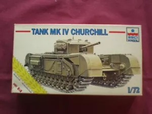 Tank Mk IV Churchill - SCALA 1/72 Esci 8332 - Imagen 1 de 2