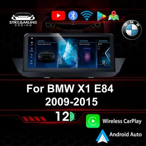 10.25" ANDROID 12 QUALCOMM OCTA-CORE BMW X1 E84 2009-2015 GPS NAVEGACIÓN - Imagen 1 de 5