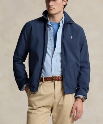 $185 Polo Ralph Lauren Men’s Bi-Swing Windbreaker Jacket Refined Navy Size M - Image 1 of 4