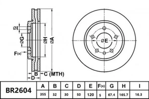 Bendix Front Ultimate Brake Rotor for Holden Commodore VE 6.0L PETROL L98 2006 - - Picture 1 of 2