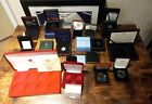 Large Coin Collectors Lot Of Coin Boxes Inc Royal Mint , Sovereigns/crowns etc