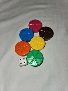 Trivial Pursuit Spiel 20th Anniversary Edition Tokens Pie Die Ersatzteil - Bild 1 von 1