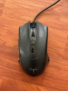 RisoPhy RGB Wired Gaming Mouse Programmable Buttons Comfortable Grip - Picture 1 of 2