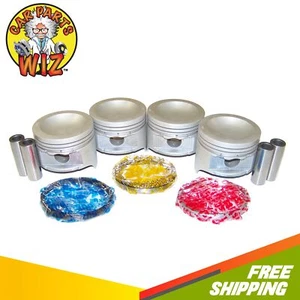 Engine Pistons and Rings Fits 89-94 Mazda B2600 MPV 2.6L SOHC 12v G6 - Picture 1 of 3