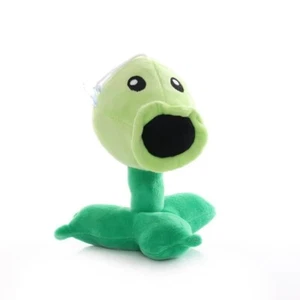 Plant Zombies Plush Green Toy Fire Gourd Soft Stuffed Doll Birthday Gift for Kid - Picture 1 of 5