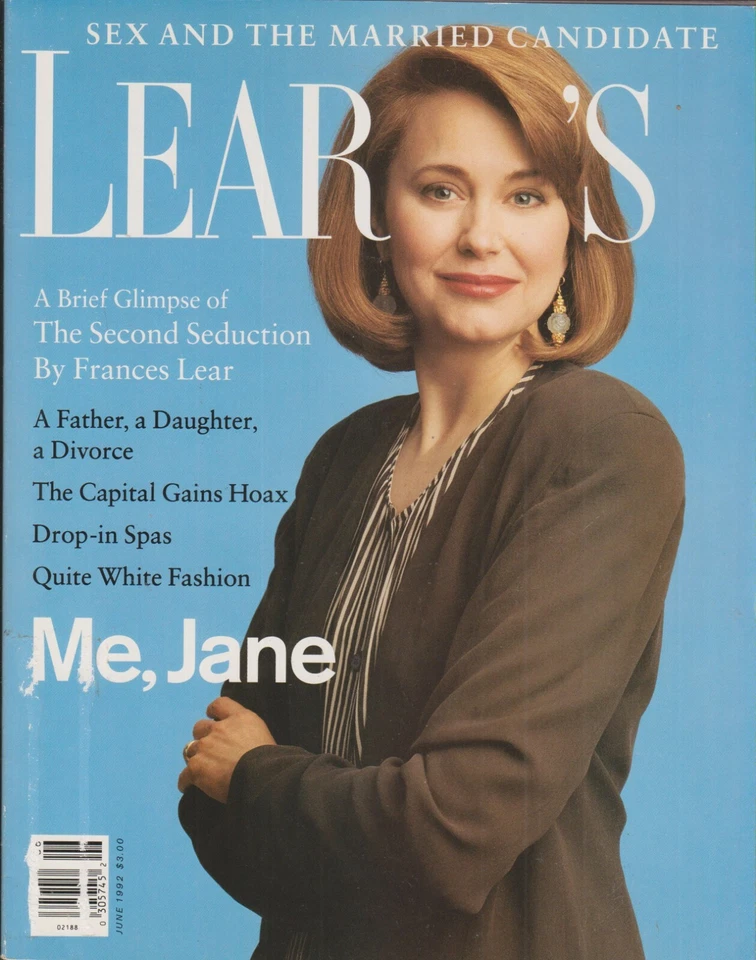 Lear's June 1992 Me, Jane  (Jane Pauley); Sex and the Married Candidate  (Magazi Foto 1 de 1