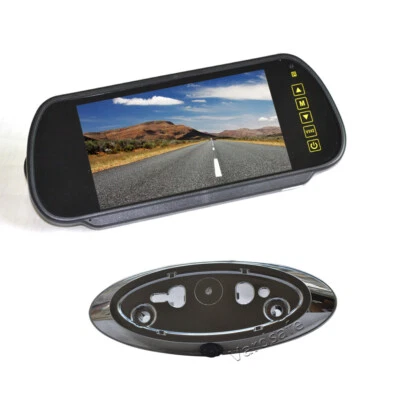 Emblem Reverse Camera & Clip-on Rear View Monitor for Ford Ranger (2011-2018) - Image 1 of 4