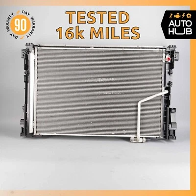 Radiador condensador aire acondicionado refrigeración por agua motor Mercedes W207 E350 E400 OEM 16k Foto 1 de 4