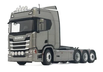 MARGE MODELS - SCANIA R500 8x4 anthracite with Meiller hook - 1/32 - MAR2307-02 - Image 1 of 3