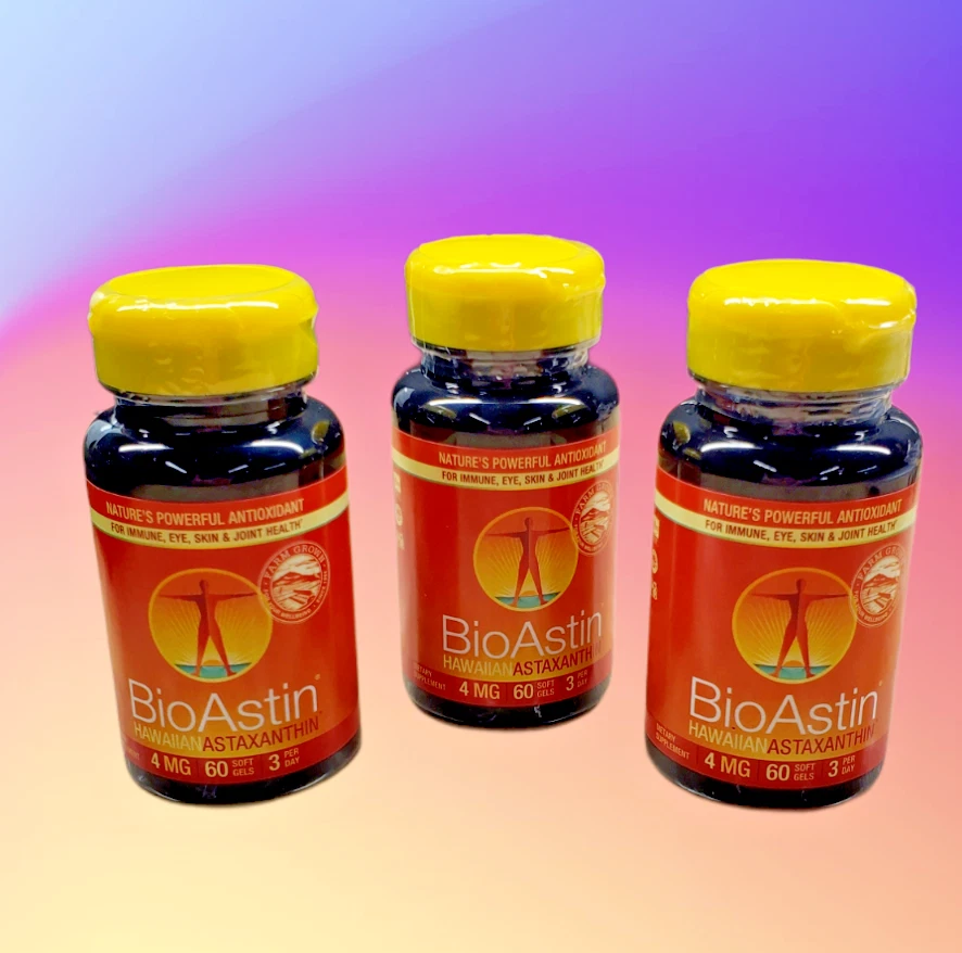 BioAstin Hawaiian Astaxanthin Nutre mg 60 Gel Caps 9/2022