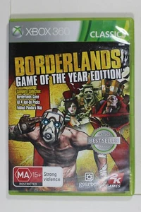 Borderlands Game of the Year Editi- Xbox 360 - Includes Manual - Tracking (D964) - Picture 1 of 2