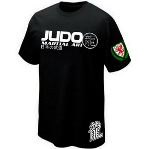 T-Shirt WALES JUDO - WALES - JAPAN SPORT COMBAT JAPAN - - Bild 1 von 2
