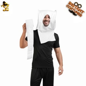 Sombrero de papel en rollo para adultos divertido sombrero loco disfraz de Halloween fiesta de carnaval - Imagen 1 de 6