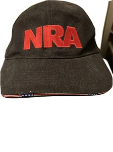Black NRA Hat Adjustsble See Pictures - Picture 1 of 9