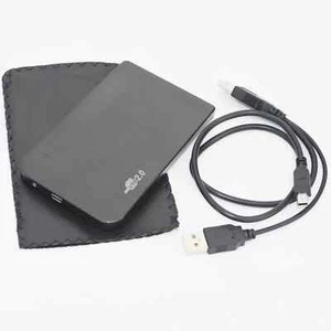 2.5" IDE Hard Drive Disk External Black Case Enclosure Box USB 2.0 Laptop PC - Picture 1 of 1