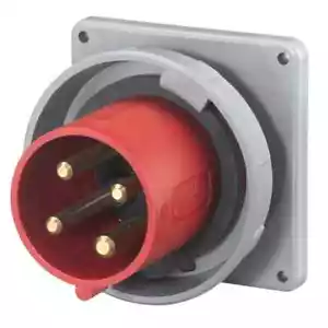 Hubbell HBL460B7W Inlet, 60A 480V 3 Phase - Picture 1 of 1