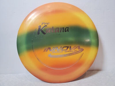 Innova Pro Katana Distance Driver Orange Green 172g Grams - Image 1 of 4