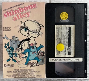 Shinbone Alley VHS Carol Channing Eddie Bracken Alan Reed John Carradine 1970 - Picture 1 of 2