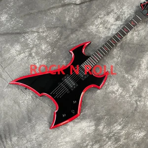 Black Strings Through Body BC Rich Electric Guitar 6 Strings B C Rich Warbeast - Picture 1 of 16