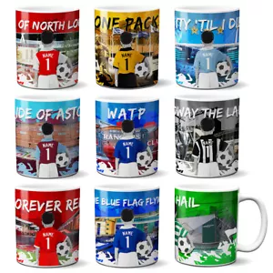 Personalised Boys Football Mug Childrens Cup Dad Birthday Valentines Day Gift CF - Picture 1 of 72