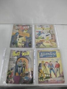 4 comic book collection for sale Bat Man,Superboy ..