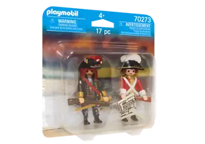 Playmobil ® 70273 Capitaine pirate et soldat / Pirate captain and soldier - new - Imagen 1 de 2