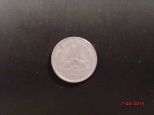 - GOVT. OF INDIA - ONE " 1/2 RUPEE " COIN - 1954 - NICKEL - RARE - KM# 6.1 - Picture 1 of 2