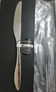 NEW 12 Set Oneida Stainless Dinner Butter Knife Solefield Stainless Steel Glossy - Picture 1 of 8