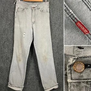 Pantalones de mezclilla vintage Dickies Branders 32x34 desgastados cucarados ropa de calle DEFECTUOSOS - Imagen 1 de 12