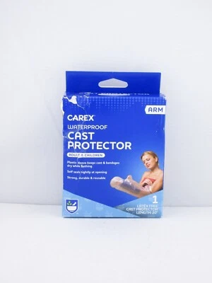 Carex Waterproof Arm Cast Protector, Adult & Children, Latex Free, 20"-READ MORE - Image 1 of 3