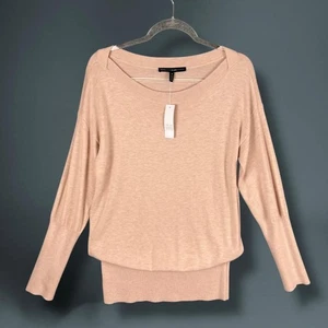 White House Black Market Pullover Damen Medium Rosa Kaschmirmischung Pulli Rose - Bild 1 von 10
