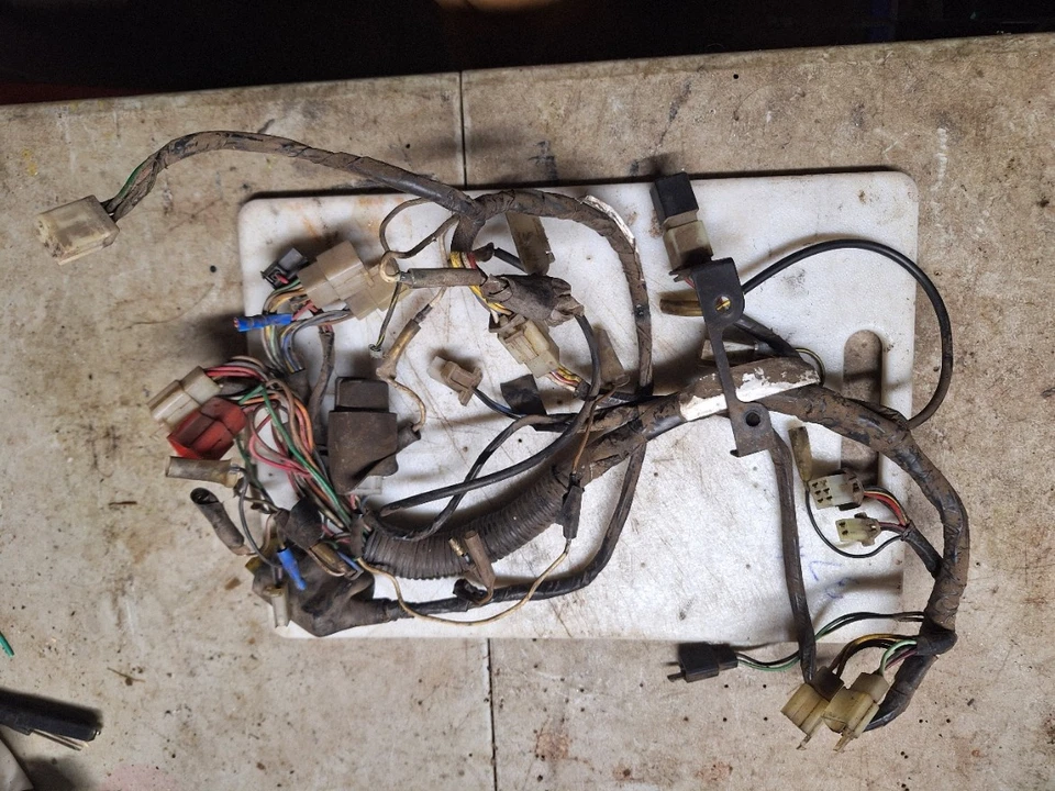 Kawasaki KLR250 Wire Harness Electrical Wiring good condition 1984-2005 - Image 1 of 1
