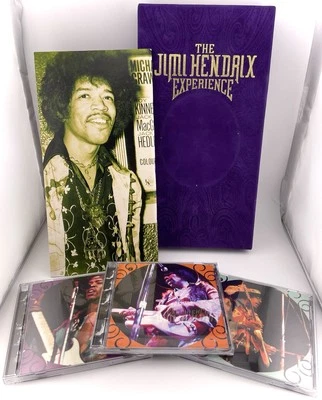 The Jimi Hendrix Experience 3 CD Box Lot Booklet Purple Velvet Slipcase (Read) - Image 1 of 4