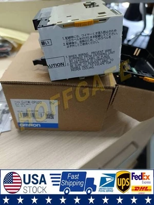 Omron CJ1M-CPU22 PLC Module CPU Unit New In Box FedEx or DHL  US Free TAX - Image 1 of 4