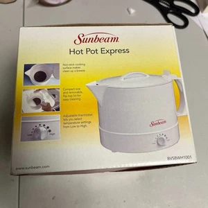 Sunbeam Hot Pot Express 32oz Nuevo. BVSBWH1001 - Imagen 1 de 6