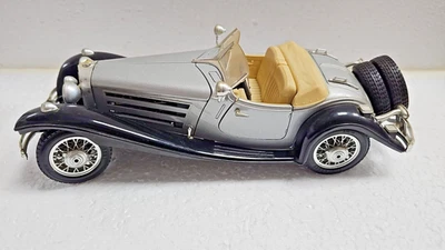 MERCEDES BENZ 500 K ROADSTER DEL 1936 SCALA 1:20 BBURAGO MADE  ITALY AUTO (A12) - Immagine 1 di 4