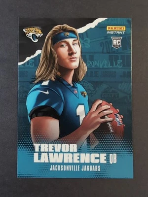2021 Panini Instant Trevor Lawrence Rookie RC #IS-TL Jacksonville Jaguars rookie - Image 1 of 2