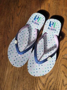 NUEVO Sandalias de playa chanclas Pepe Jeans azules brillantes para mujer talla 4 del Reino Unido/UE 36 - Imagen 1 de 6