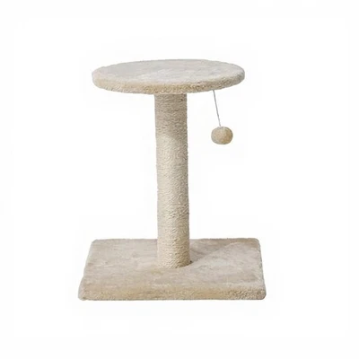 Cat Tree with Scratching Post and Climbing Tower - Image 1 of 4