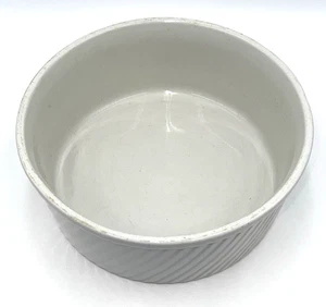 Vtg Hall China USA #507 White Ribbed Soufflé Bowl Casserole Baking Dish 1.5 Qt - Picture 1 of 14