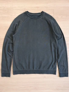 Men's Wear Visvim visvim INDIGO POLLOCK CREW L S (GIZA) size2 Made in Japan - Picture 1 of 20