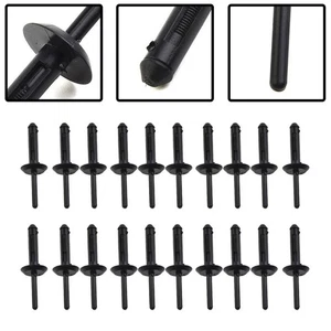 20x Car Bumper Rivet Clips Car Bumper Car Clips Plastic Rivet Clips 20x - Picture 1 of 12