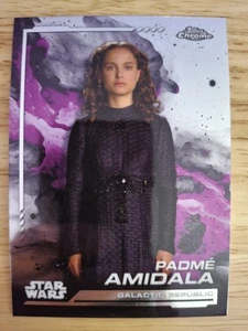 2024 Topps Chrome Star Wars Card #130 Padme Amidala Natalie Portman - Picture 1 of 2